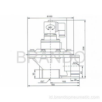 2 inci Pulse DMF-Z-50 Valve